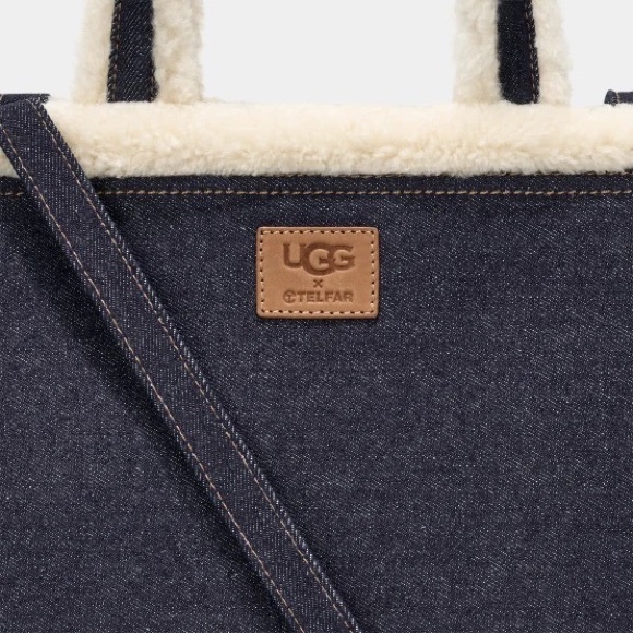 Ugg X Telfar Medium Shopper- Denim - Picture 6 of 6